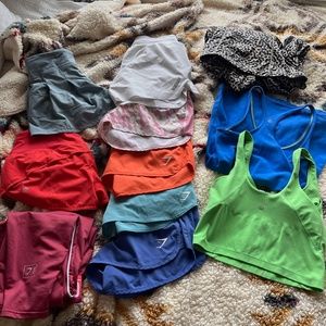 huge lululemon and gymshark sale!!